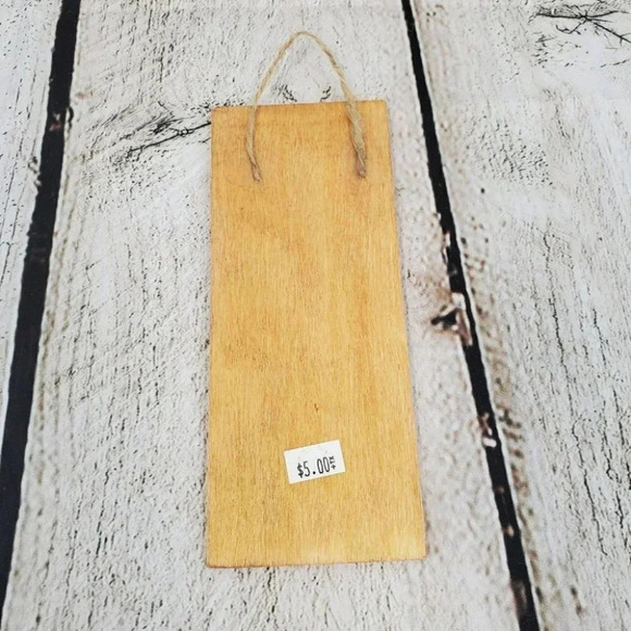 Deer Hunt 3x7in Wood Sign - Picture 2 of 3